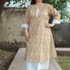 Cotton Plazo Kurti Set