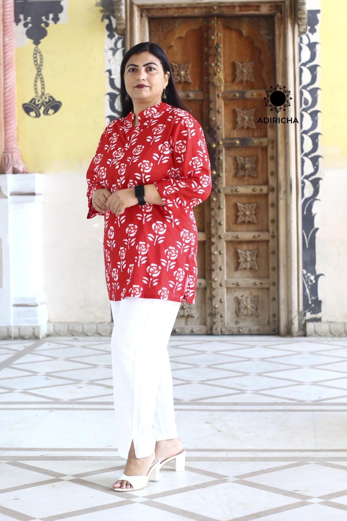 Red Tunics And Tops at Rs 200/piece in Surat
