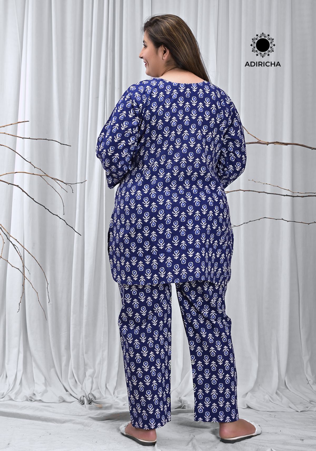 Moomaya Womens Printed Top Long Sleeve Ethnic Indian Cotton Tunic Shirt -  Walmart.com