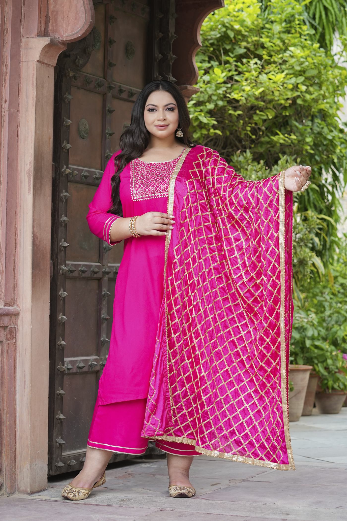 Plus Size Mahak Rani Designer Dress