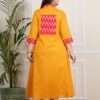 Plus Size yellow Long Dress