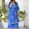 Blue Chunari Printed Co-Ord Set
