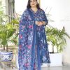Ayra Indigo Plus Size Anarkali