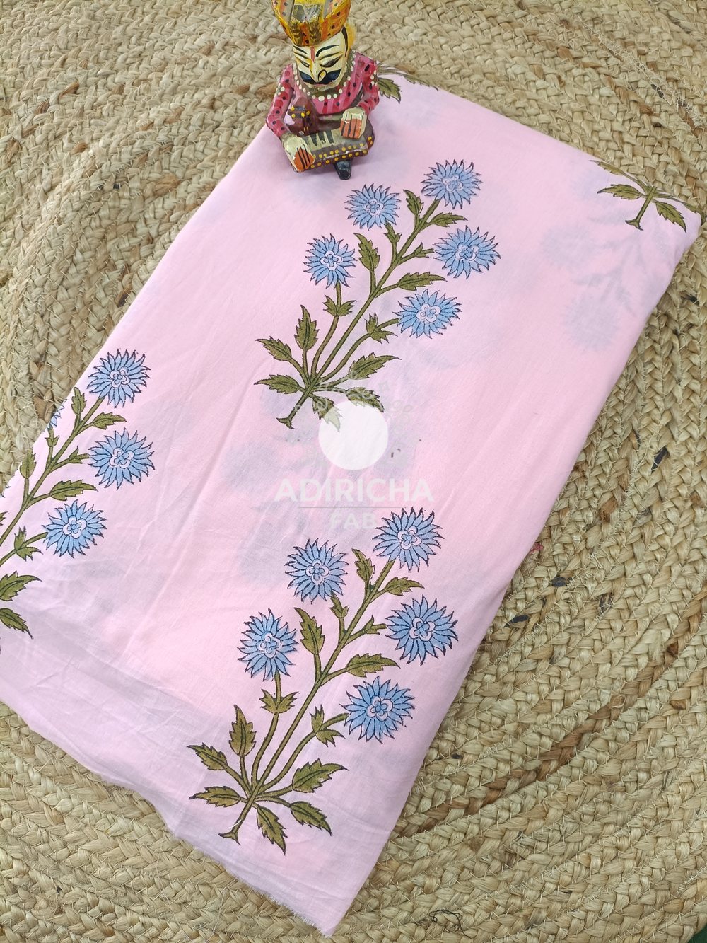 Hand Block Printed Fabric