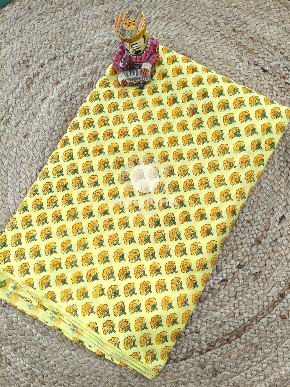 Hand Block Printed Fabric