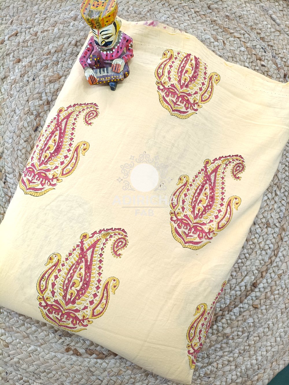 Hand Block Printed Fabric