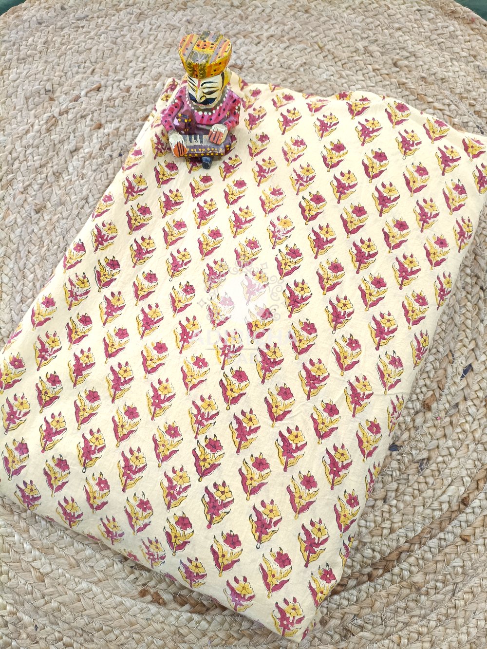 Hand Block Printed Fabric