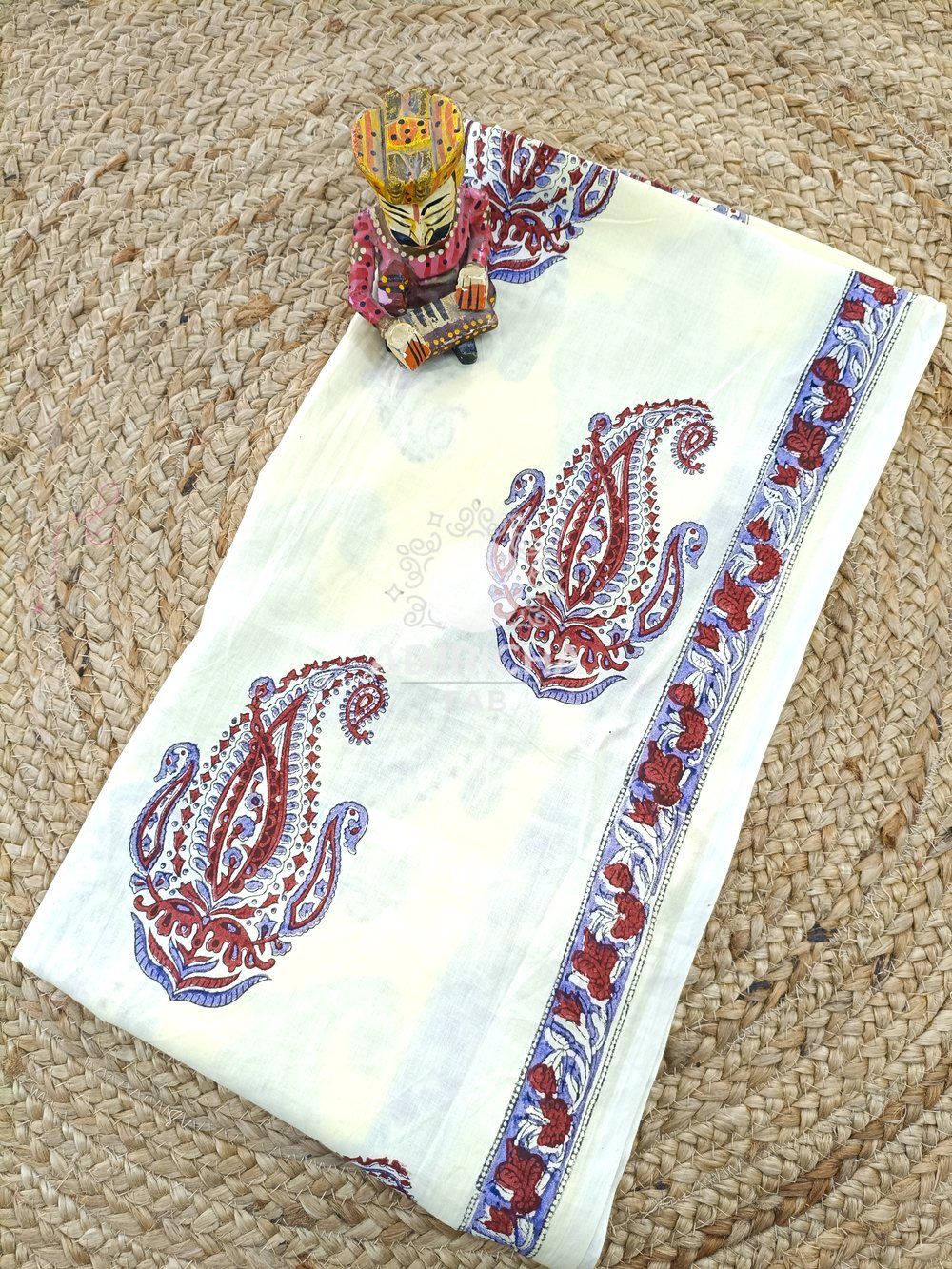 Hand Block Cotton Dress Material