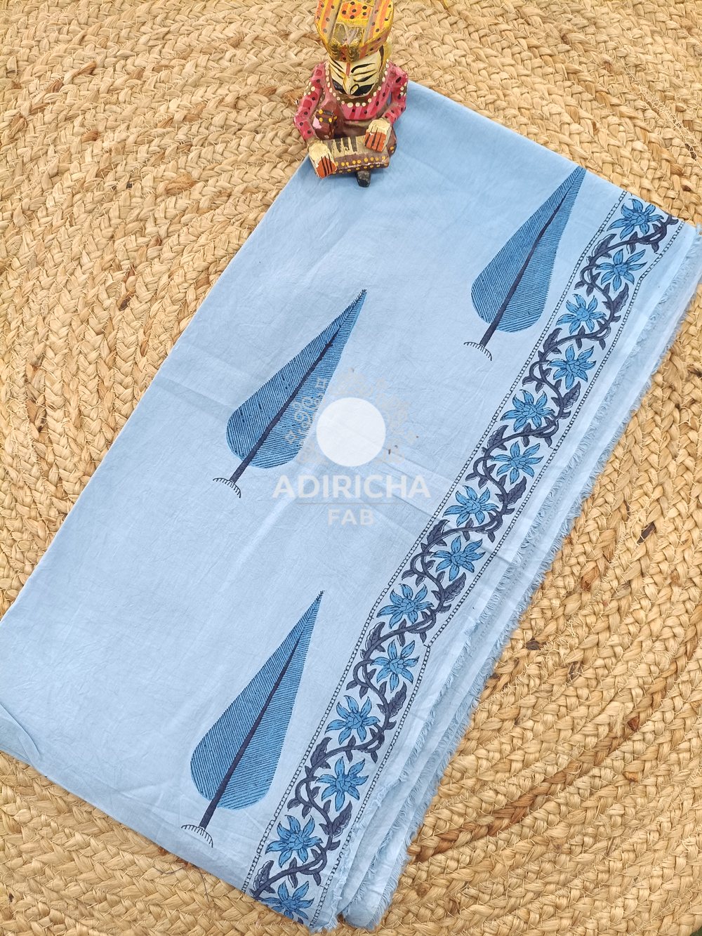 Adiricha Hand Block Printed Fabric