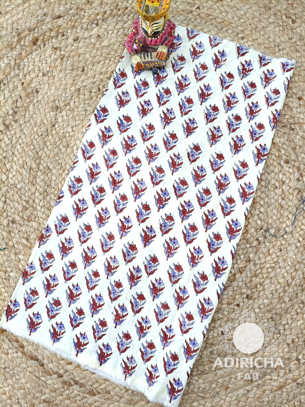 Hand Block Cotton Dress Material